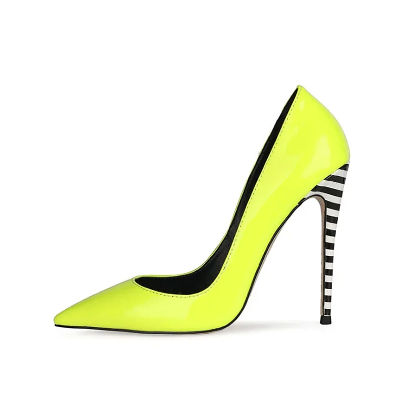 Arden Furtado/2024 летние туфли-лодочки из лакированной кожи на шпильке пикантные