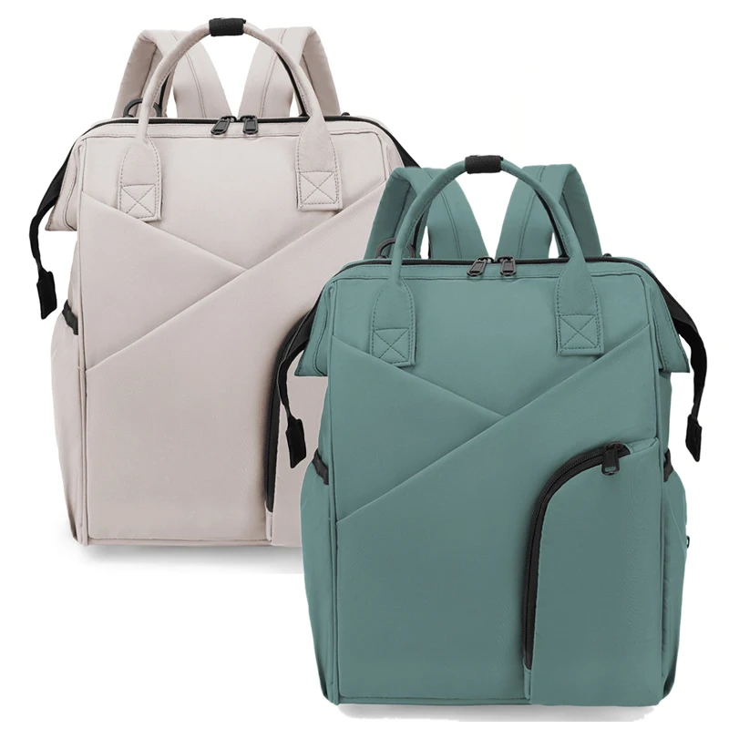 Fashion Mummy Large Capacity Multifunctional Baby Bag Waterproof Maternity Nappy Bag Travel Stroller Diaper Bag Backpack for Mom