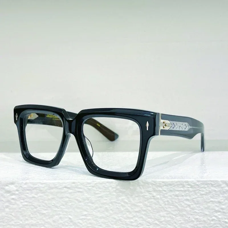 JMM BELIZE роскошные модные ацетатные квадратные очки ручной работы в большой оправе