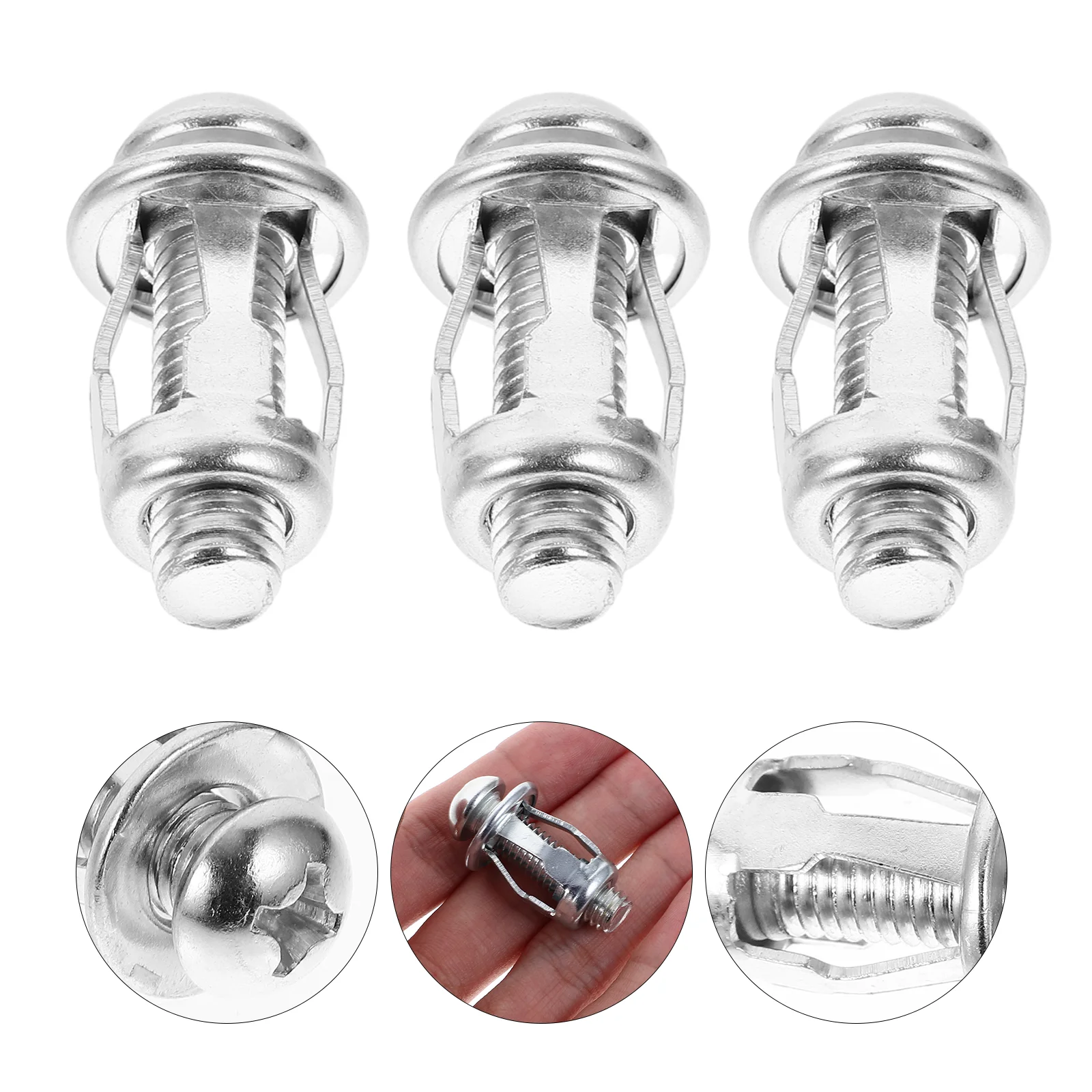 

10 Sets Jack Nut Tool Decorating Tools Expansion Nuts Anchor Hollow Door Inserts Wall