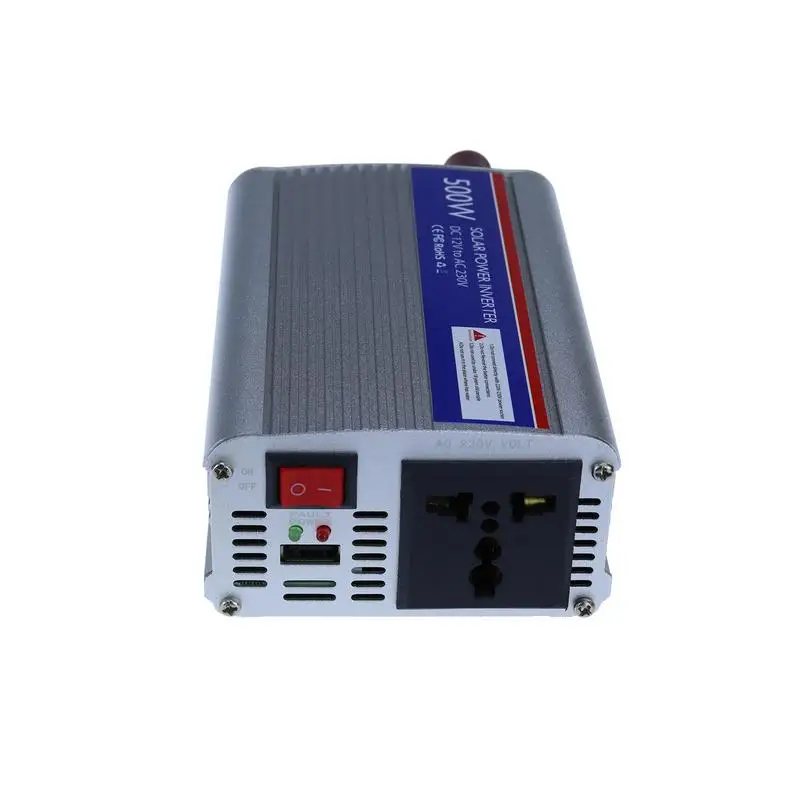 

300W/500W Car Power Inverter DC 12V To AC 230V Converter Auto Charger Converter Adapter Modified SineWave Socket USB Port