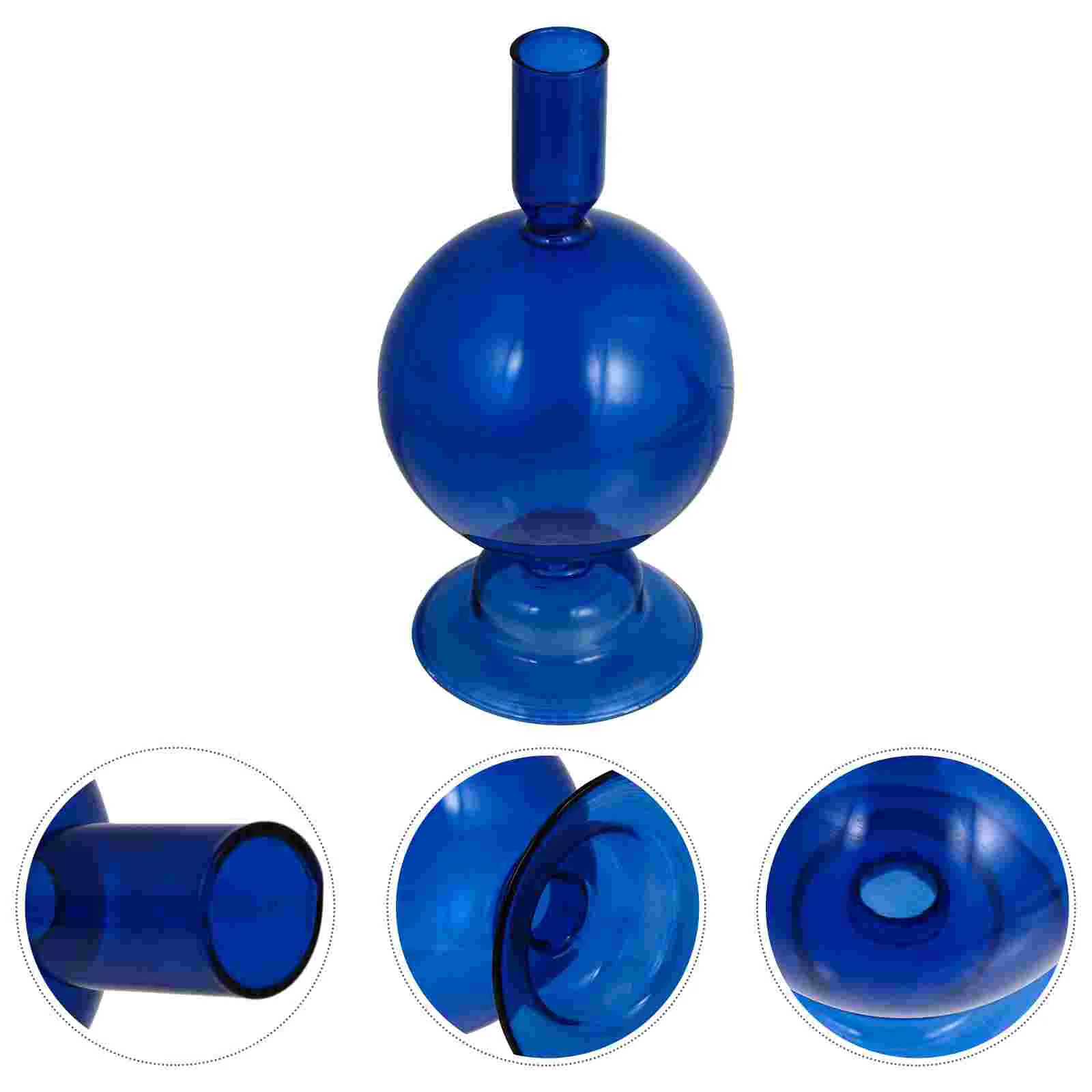 

1Pc Pillar Stand Candlestick Holders for Wedding Centerpieces Tealight Holder