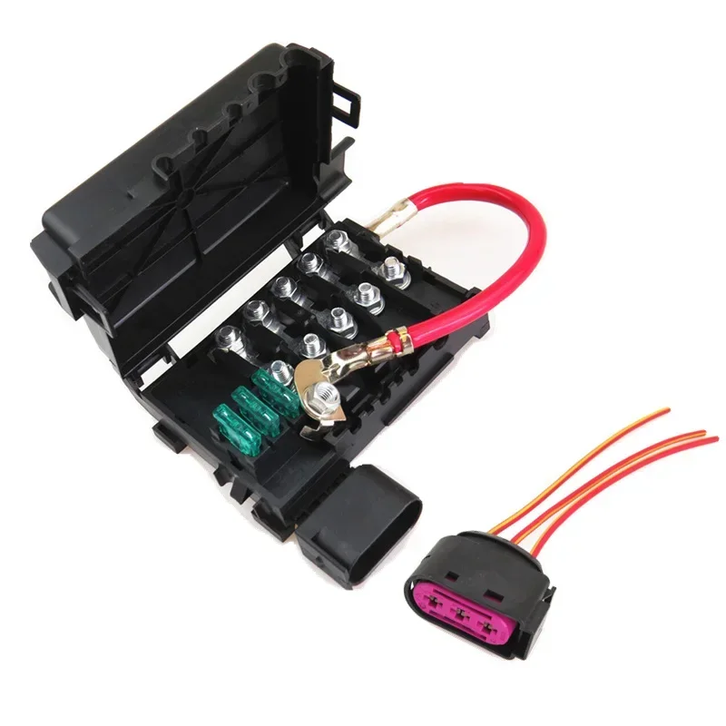 Блок предохранителей автомобильного аккумулятора в сборе + штекерный кабель для