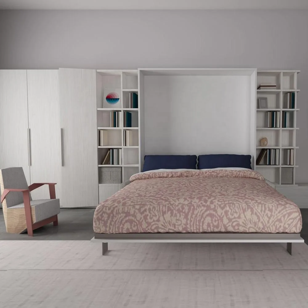 

5 years warranty folding bed kids use pull down wall bed mechanism