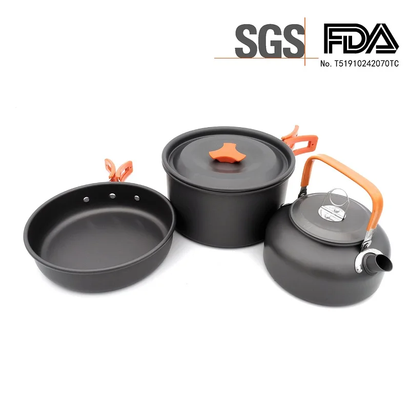 Pot For 4 Person Bonfire Tourist Kettle