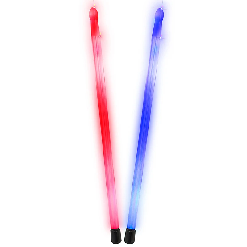 

Акриловая барабанная палочка 5A, серебристые фосфоресцирующие мощные портативные светящиеся барабанные палочки высокого качества, 1 пара