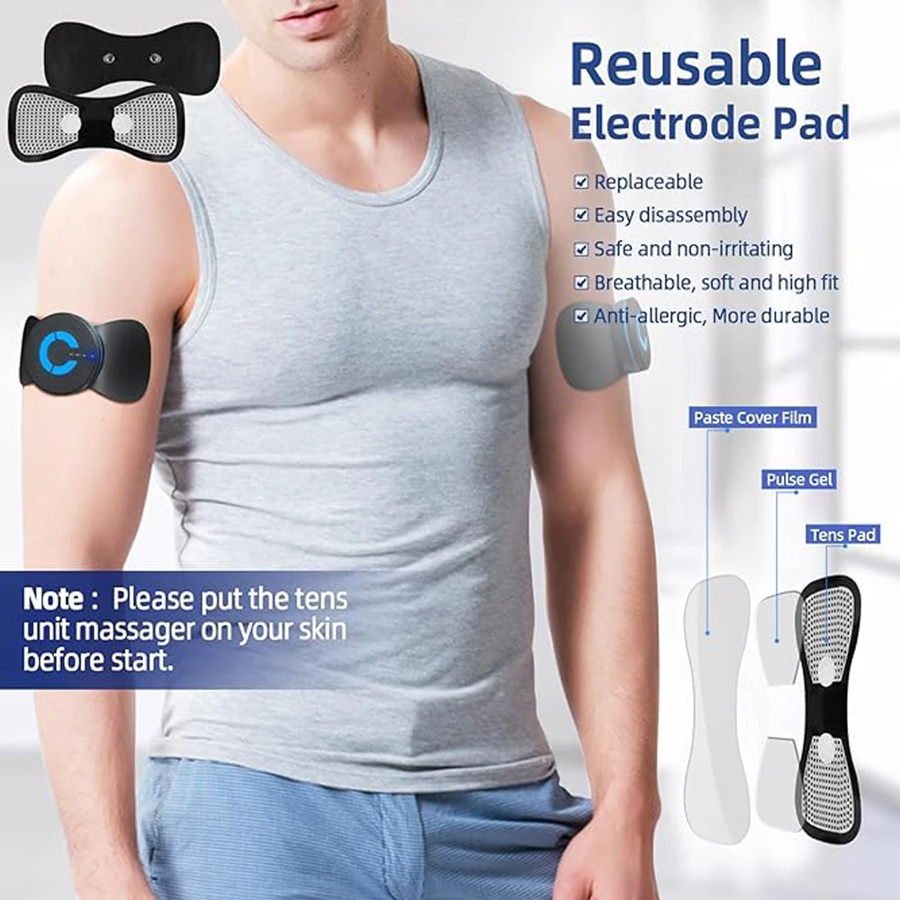 Миниатюрный перезаряжаемый Интеллектуальный мышечный Стимулятор для глубоких