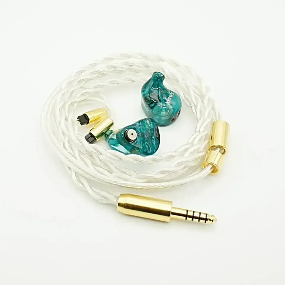 Проводные наушники-вкладыши Tansio Mirai X 10th 2DD + 4BA 1 Hi-Fi гибридные Аудиофильные