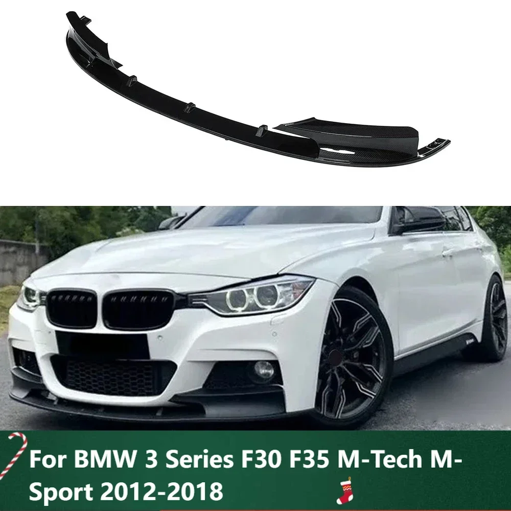Новинка! Диффузор для переднего бампера автомобиля BMW 3 серии F30 F35 M-Tech M-Sport 2012-2018