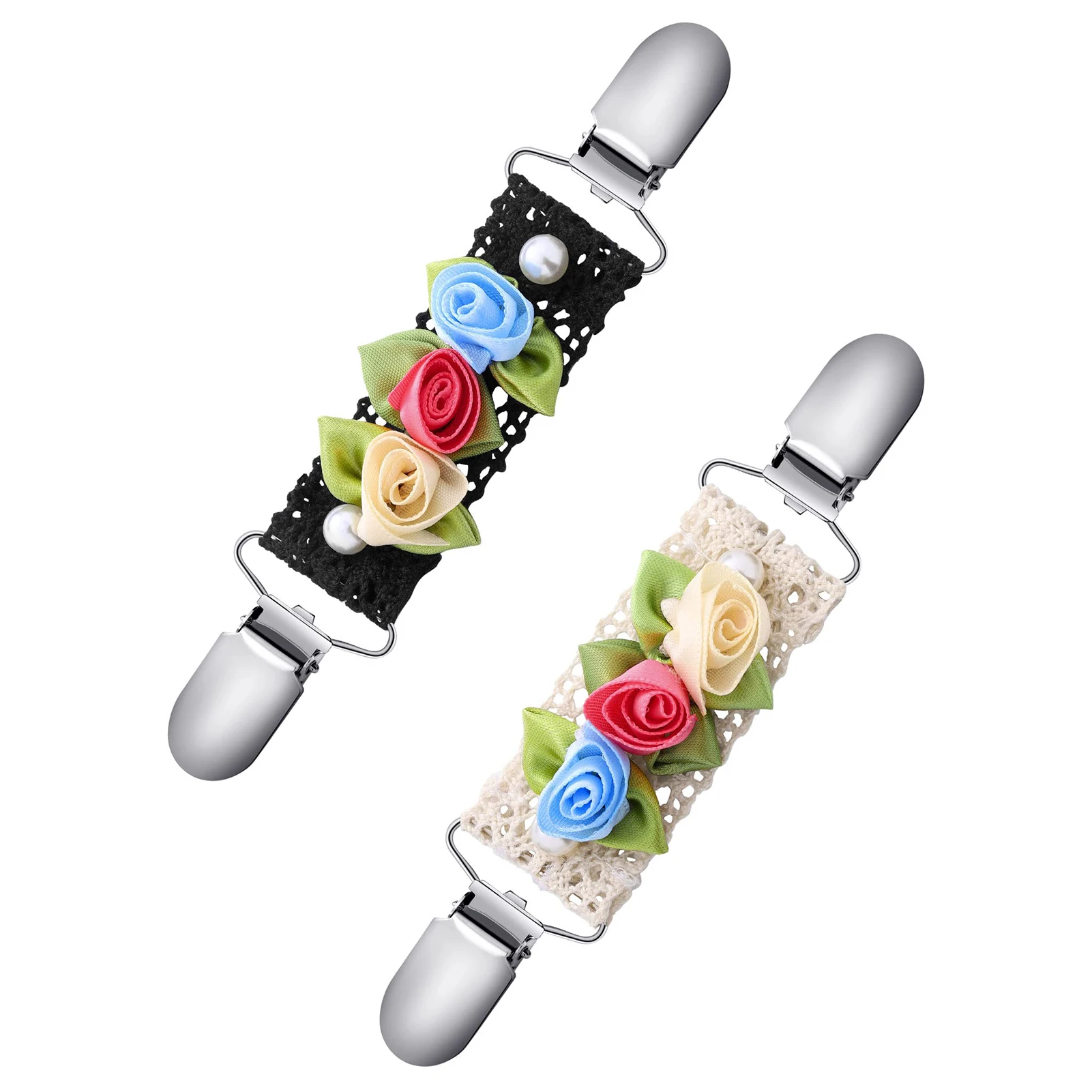 

Cinches Clips For Dress Black And White Shirt Cardigan Clip Flower Scarf Clip Shirt Sweater Clips Charm Accessories For Elegant