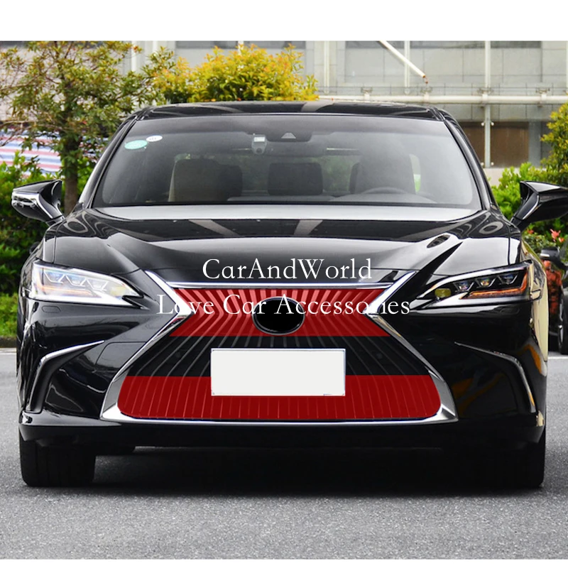 

Stainless Insect Screening Mesh Front Grille Insert Net Water Tank Engine Cover Car Accessories For LEXUS ES LS Series 2018-2023