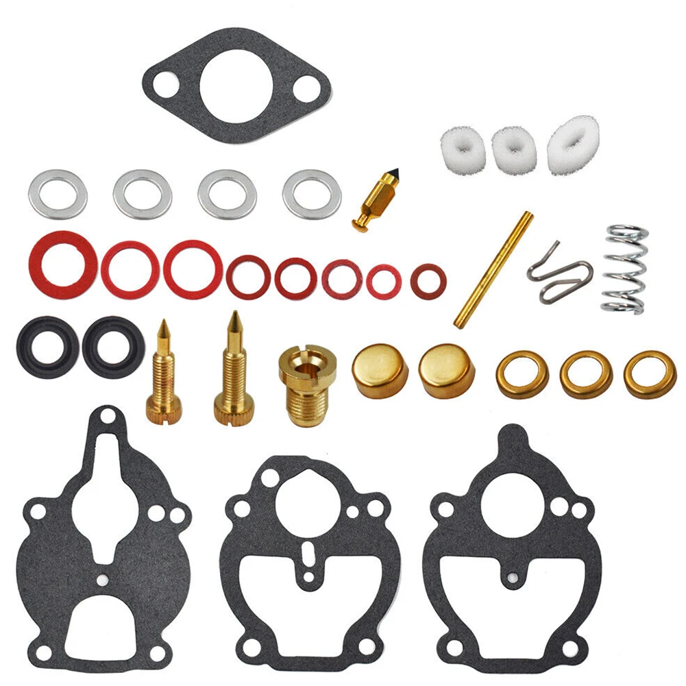 

Carburetor Kit 61 161 67 68 K2111 K2112 K2068 For Zenith Replaces ABC1346 For Earthmaster Model C For Massey Ferguson 135 230