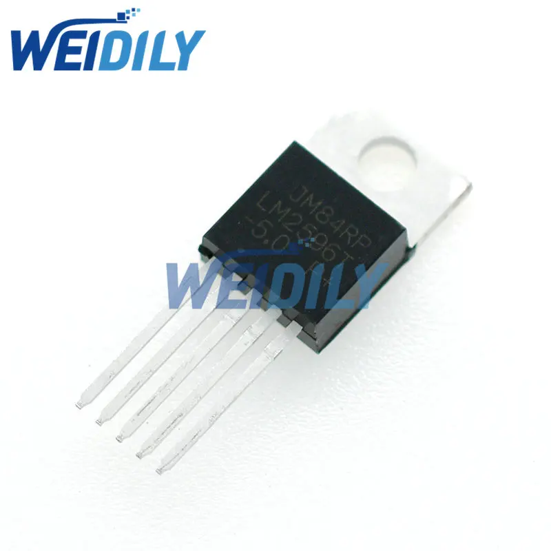 

New 10PCS/Lot LM2596T-5.0 LM2596 LM2596T Voltage Regulators - Switching Regulators 150 KHZ 3A STEP-DOWN VLTG REG TO-220-5