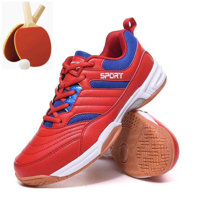 

Professional Mens Table Tennis Shoes Non-slip Wear-resistant Table Tennis Training Shoes Men's Black Comfortable Tennis Sneakers