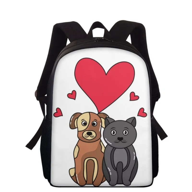 

Модный рюкзак с милым принтом собаки для детей, школьный ранец для подростков, мальчиков и девочек, сумка для книг, школьный рюкзак для учени...