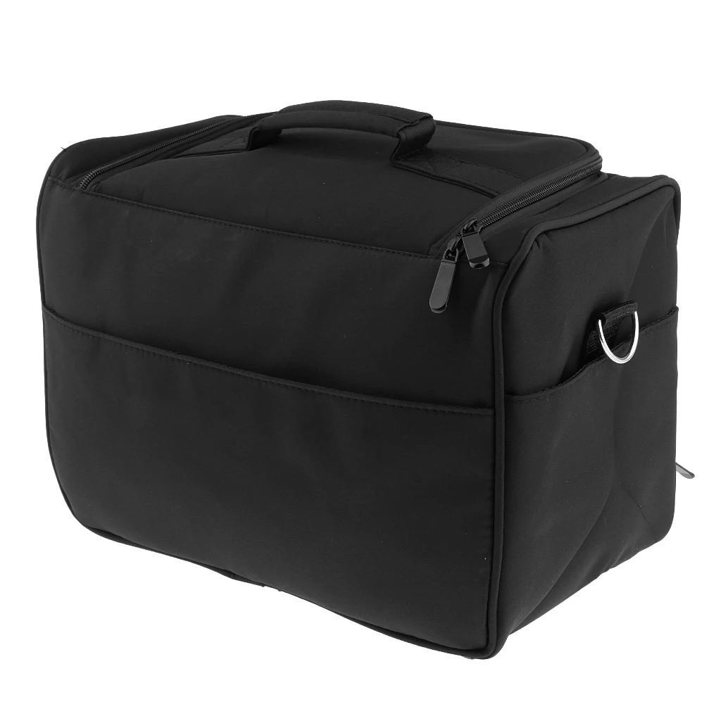 

Профессиональная сумка для парикмахерских салонов, функциональная косметичка, органайзер для туалетных принадлежностей с ремнем для пари...