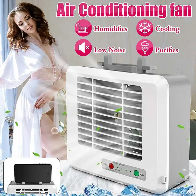 

Portable Mini Air Condition Cooling Fan Air Conditioning For Room Office Mobile Portable Air Conditioner For Cars Home Bedroom