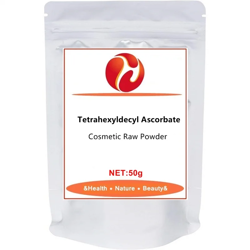50-1000g Tetrahexyldecyl Ascorbate Powder VC-IP Reduce Wrinkles Cosmetic Raw Skin Whitening and Smooth Delay Aging