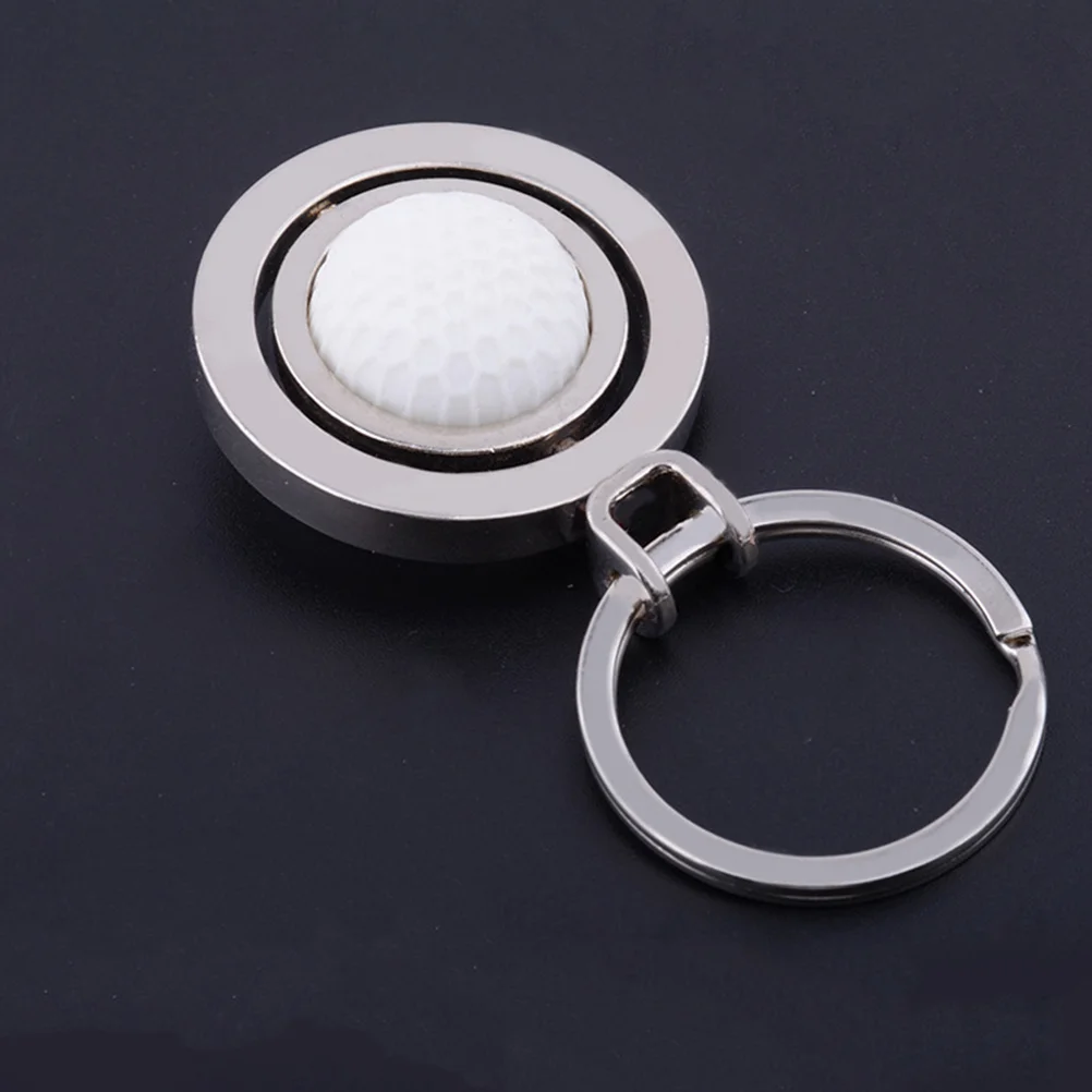 

1pc Creative Rotating Metal Pendant Keychain Key Ring Keyfob Gift for Friends