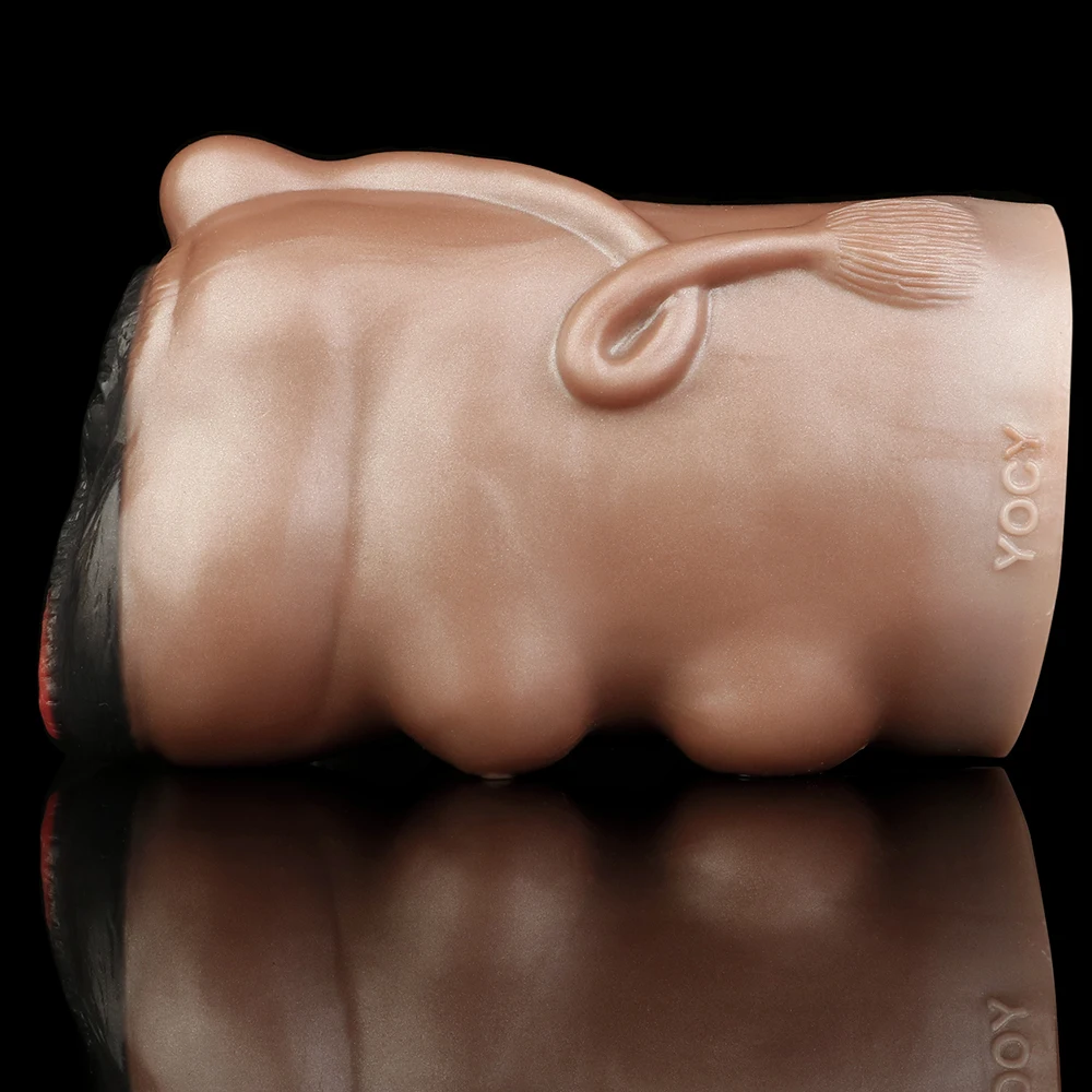 LUUK силиконовый Мужской мастурбатор с карманом для свободных рук Киской и задом