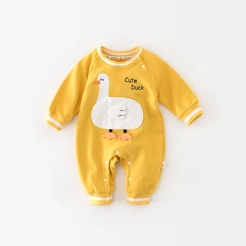 Одежда для малышей близнецов толстовки девочек и мальчиков милый боди младенцев