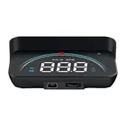 Универсальный 3,5 дюймовый проектор, многофункциональная Предупреждение о превышении скорости, портативный проектор HUD для автомобиля OBD 2