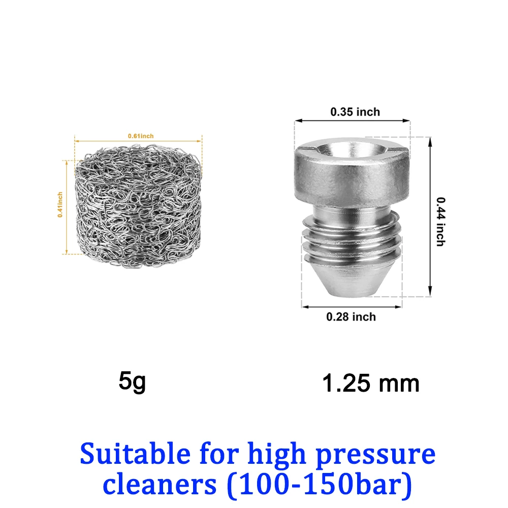 

ROUE Универсальные насадки для отверстий для снежной пены с резьбой 1,0 мм 1,1 мм + пеногенератор для пенопласта, пистолет для пенопласта, насадка для труб из нержавеющей стали