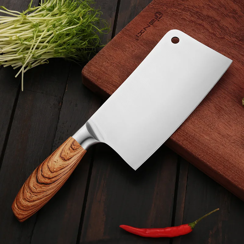 7-дюймовый шеф-нож мясника китайские кухонные ножи из нержавеющей стали бритва