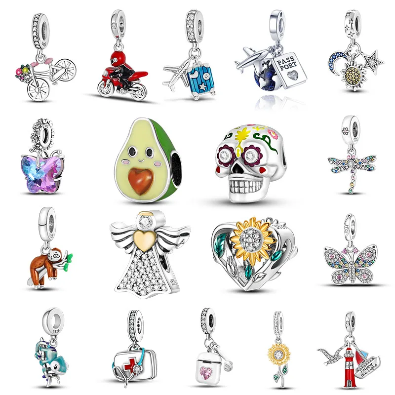 

Подвеска Plata De Ley 925, авокадо, зеленая красочная бабочка, оригинальная Женская фотосессия на годовщину