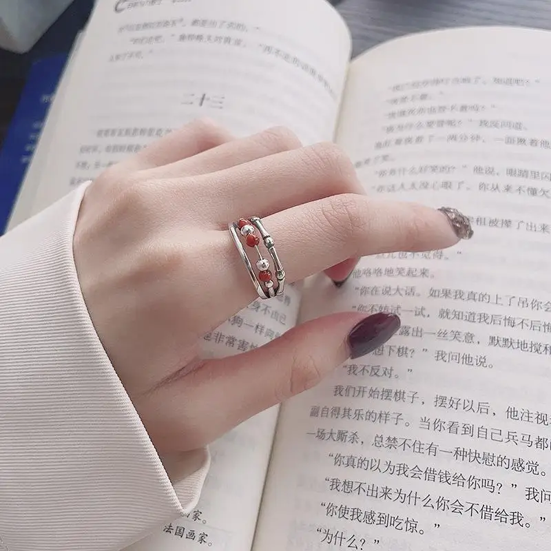 Новинка имитация Nanhong удачи бамбуковое соединительное кольцо для женщин в ретро