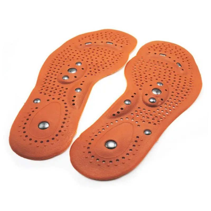 

Unisex Silicone Massage Insoles Pad Cushions Foot care Health Magnetic Therapy Slimming Insol Foot Cushion 35-43 Yards TSLM1