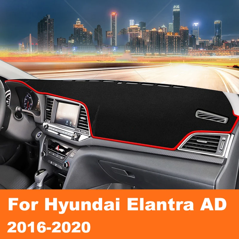 Коврик для приборной панели Hyundai Elantra AD 2016-2018 2019 2020