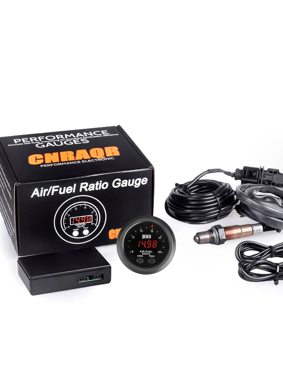 

Новая упаковка! Датчик соотношения воздуха и топлива, 52 мм, ультратонкий круглый светодиодный цифровой дисплей серии S с широкополосным датчиком кислорода O2, 12 В