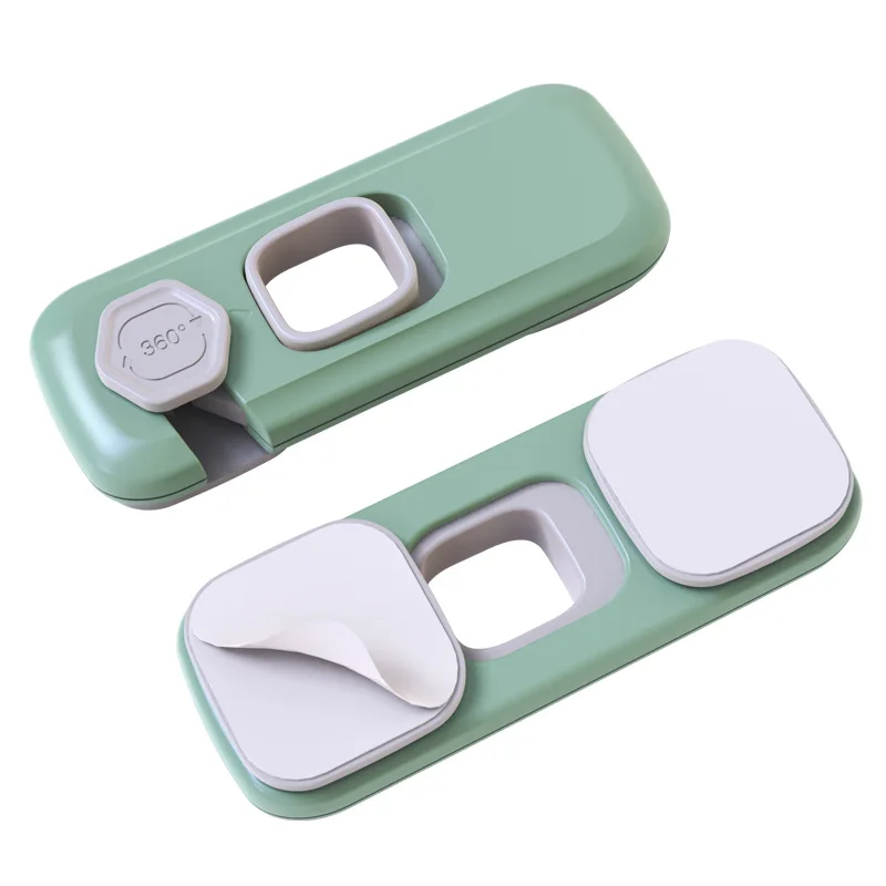 

Home Refrigerator Freezer Door Lock ABS Baby Safety Protection Lock Anti-Pinch Cupboard Cabinet Door Drawer Child Lock