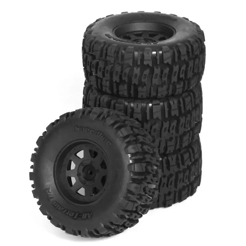 4 шт. шестигранная шина для грузовика с коротким курсом 1/10 Feishen Off Road