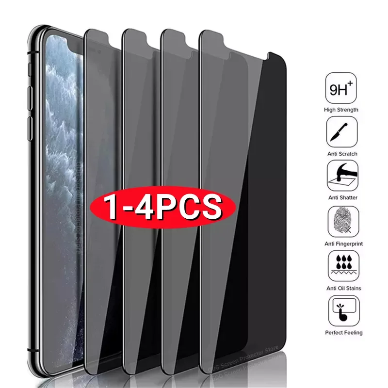 Anti-spy Glass for IPhone 11 12 Pro Max Mini XS XR X Privacy Screen Protectors for IPhone 13 Pro MAX 7 8 Plus Anti Glare