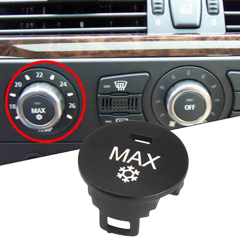 

Accessories Switch Button Cover A/C MAX Speed Switch Button Black Central For BMW E63 E64 M6 2006-2007 Brand New