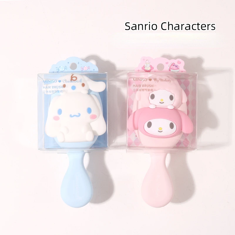 

Sanrio Cartoon Yugui Dog Melody Three-dimensional Cute Massage Airbag Comb Toys Hobbies Action Figure Holiday Gifts for Girls