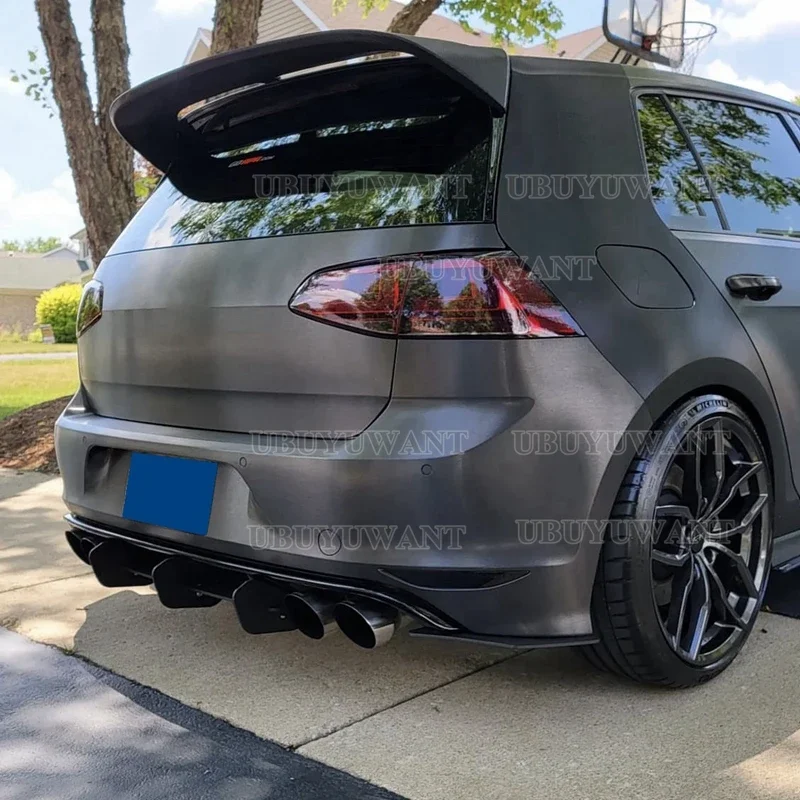 Стайлинг автомобиля для Volkswagen VW GOLF 7 MK7 MK7.5 (не GTI R) спойлер 2014-Up FRP/углеродное