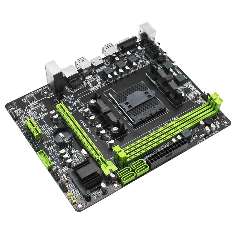 Материнская плата A88 для настольного компьютера разъем FM2 DDR3 ОЗУ AMD Micro-ATX