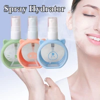new 50ml spray bottle disinfection alcohol dispensing spray bottle cute silicone perfume spray empty bottle travel easy to carry