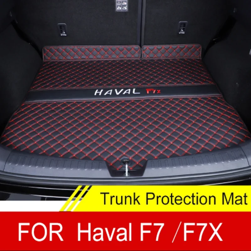

Custom Trunk Mats For Haval F7 F7X 2020 2021 Durable Cargo Liner Boot Carpets Accessories Interior Cover