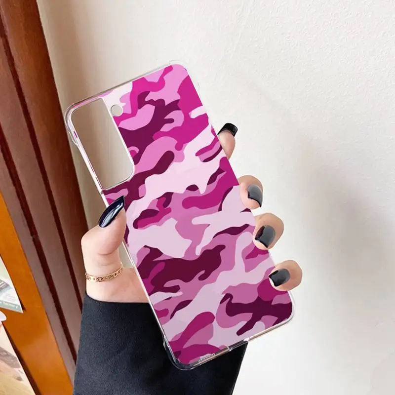 Camouflage Pattern Phone Case for Samsung S21 A10 for Redmi Note 7 9 for Huawei P30Pro Honor 8X 10i Cover
