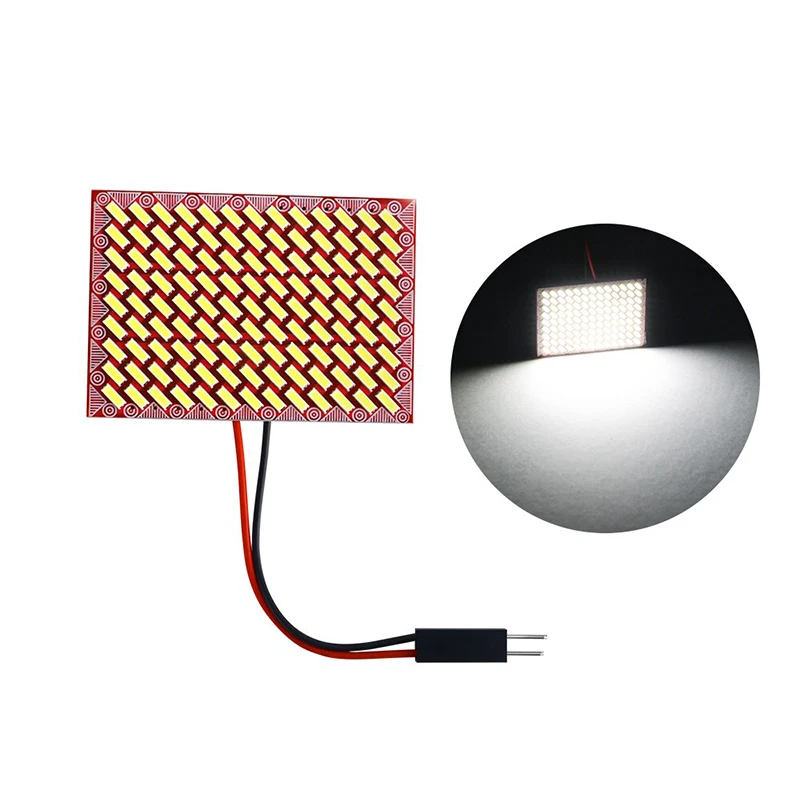 

4014 30 54 117SMD Car Interior Reading Lamp Roof Bulb LED Reading Lamp Room Lamp LED Auto Dome Panel Light Trunk Lamp