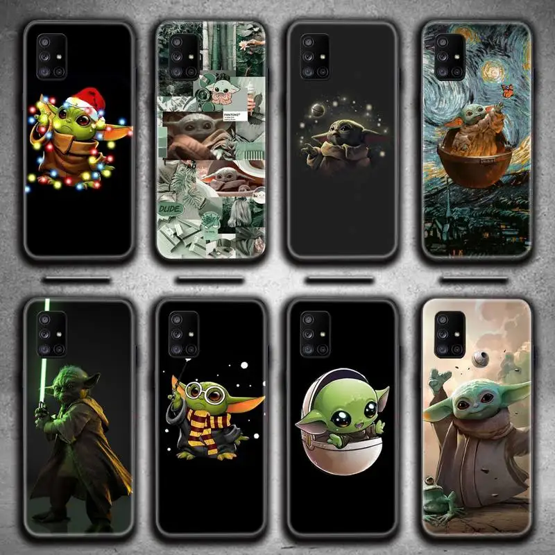 

Cute Star Wars Yoda Baby Phone Case For Samsung Galaxy A52 A21S A02S A12 A31 A81 A10 A30 A32 A50 A80 A71 A51 5G