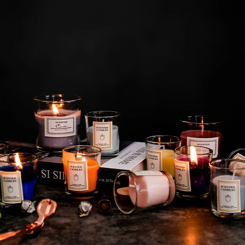 

Aromatherapy Candle Home Indoor Bedroom Lasting Incense Niche Nordic Romantic Fragrance Gift Box
