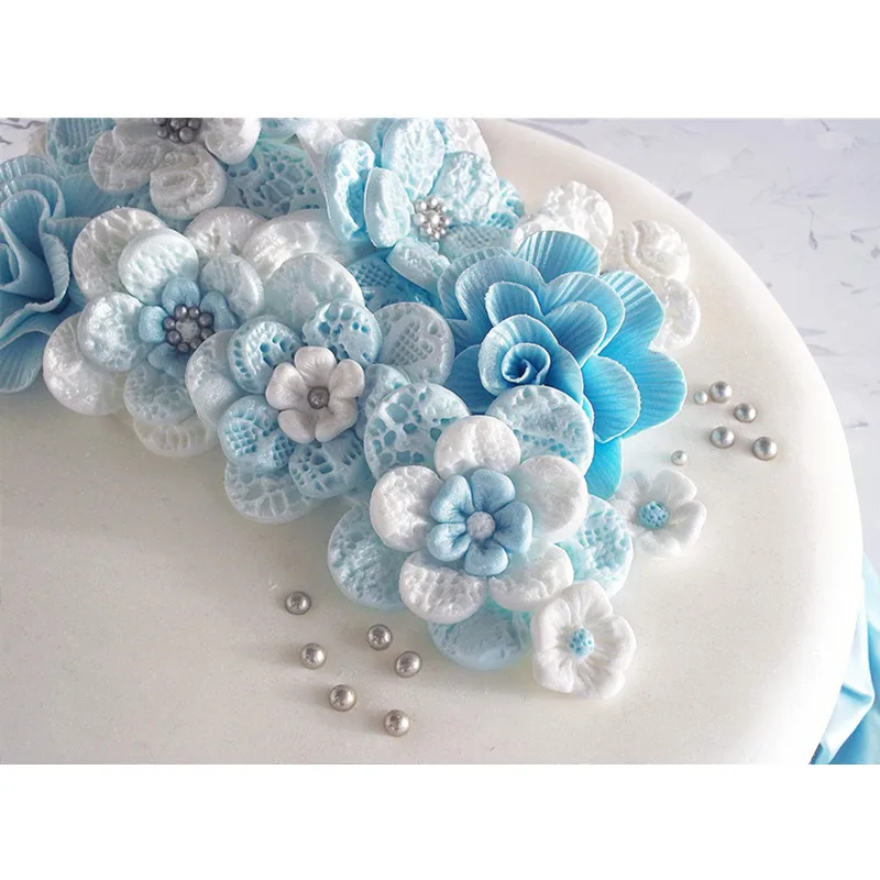 1 шт. кружевная форма для помадки свадебная украшения торта искусственная