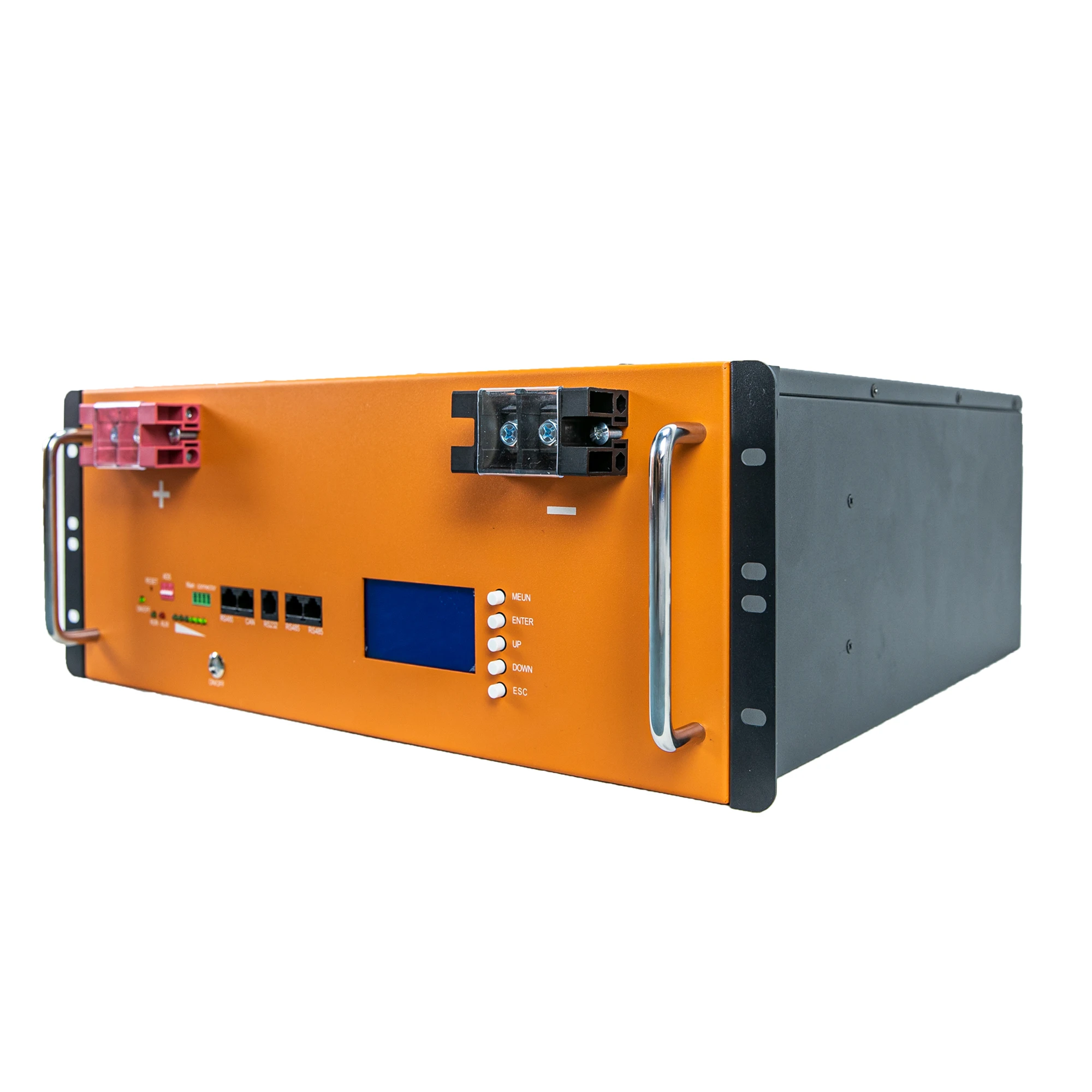 48V 100Ah rack-mount battery 5KWh Solar Battery -LiFePo4 Lithium ion-LFP-rechargeable-off-grid power supply with Built-in BMS-4U