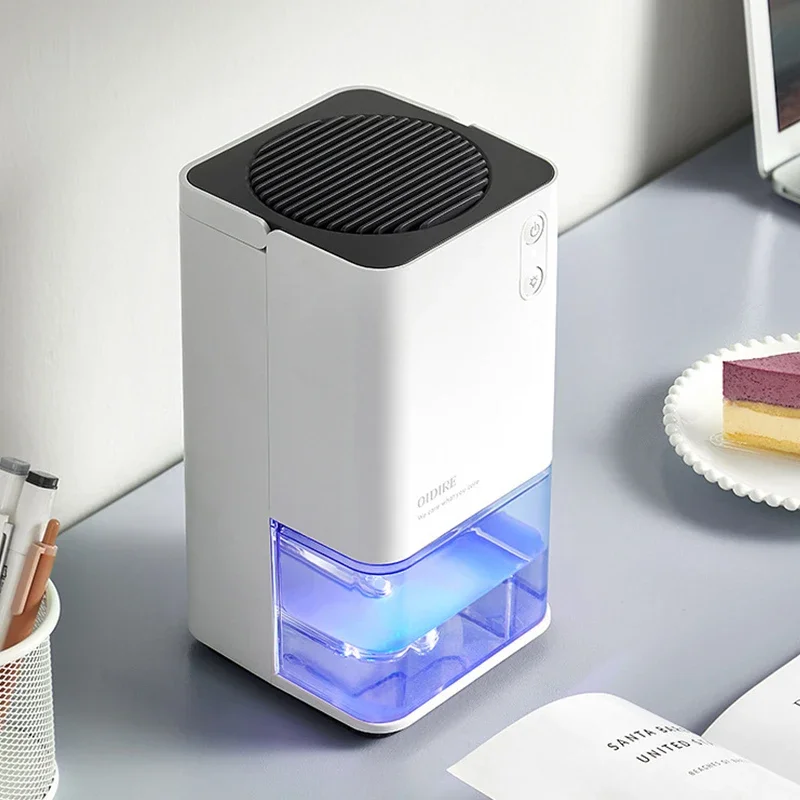 Портативный осушитель воздуха небольшой Осушитель с емкостью для воды 1 2 л дома