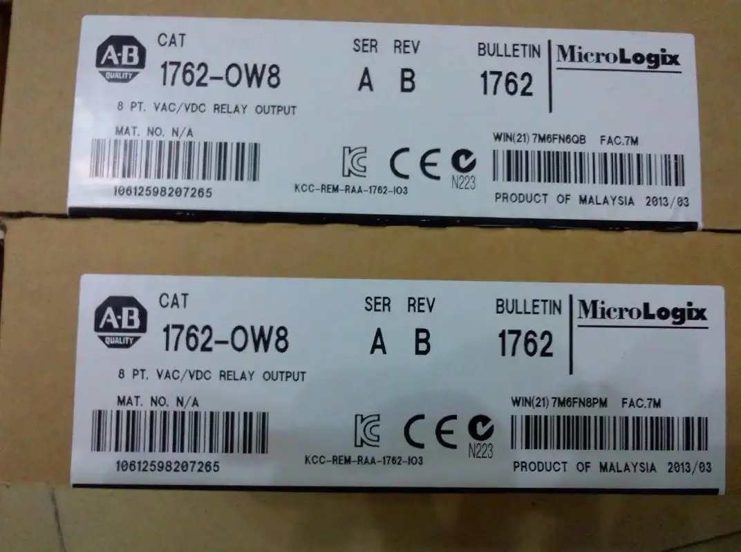 

Модуль питания 1762-OW8, контроллер AB PLC, процессор Rockwell 1762OW8, гарантия 1 год